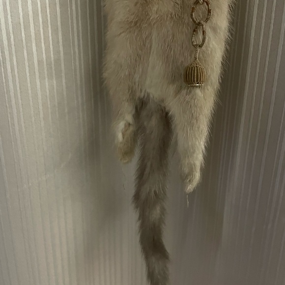 Vintage 3 mink stole - Picture 4 of 4